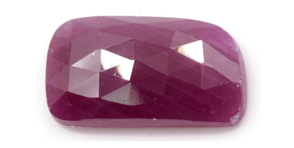 Ruby Rose Cut 17x10mm-Ruby-Planet Gemstones
