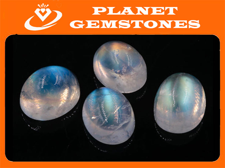 Moonstone Oval 10x8mm-Planet Gemstones