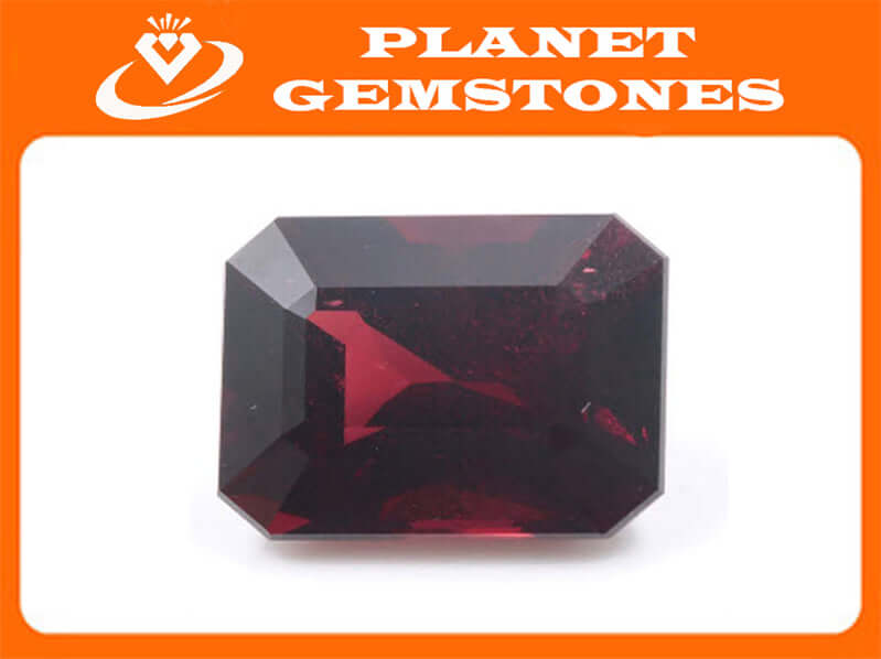 Garnet Natural Garnet Red Garnet January Birthstone Faceted Garnet loose gemstone Garnet Garnet 20x14.5mm Octagon 29.95ct OCT SKU:112930-Planet Gemstones