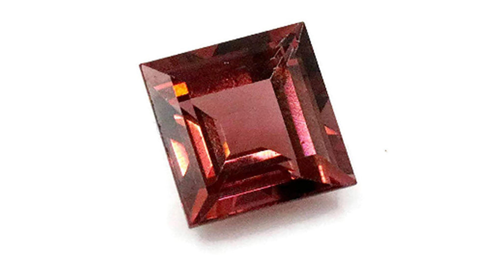 Natural Tourmaline Pink Tourmaline October Birthstone DIY Jewelry Supply Black Tourmaline Tourmaline Tourmaline SQUARE 3.82CT 9X9 MM-Tourmaline-Planet Gemstones