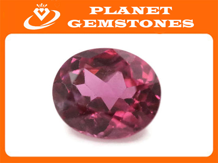 Natural Spinel Spinel Gemstone Genuine Spinel August birthstone Pink Spinel Red Spinel Spinel Oval Faceted Spinel loose stone 0.9ct 6x5mm-Planet Gemstones