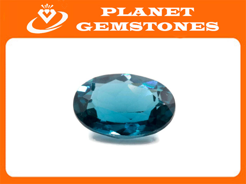 Natural Blue Topaz Gemstone Genuine Blue Topaz Faceted November Birthstone Blue Topaz Loose Blue Topaz OV 14x10mm 7.36ct-Planet Gemstones
