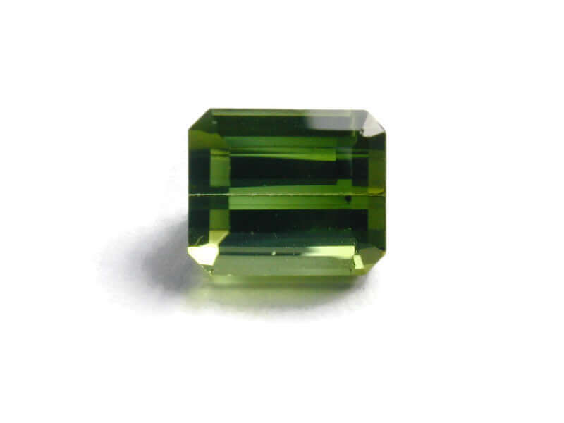 Green Tourmaline Octagon shape-Tourmaline-Planet Gemstones