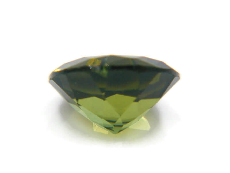Green Tourmaline 7.5mm-Tourmaline-Planet Gemstones