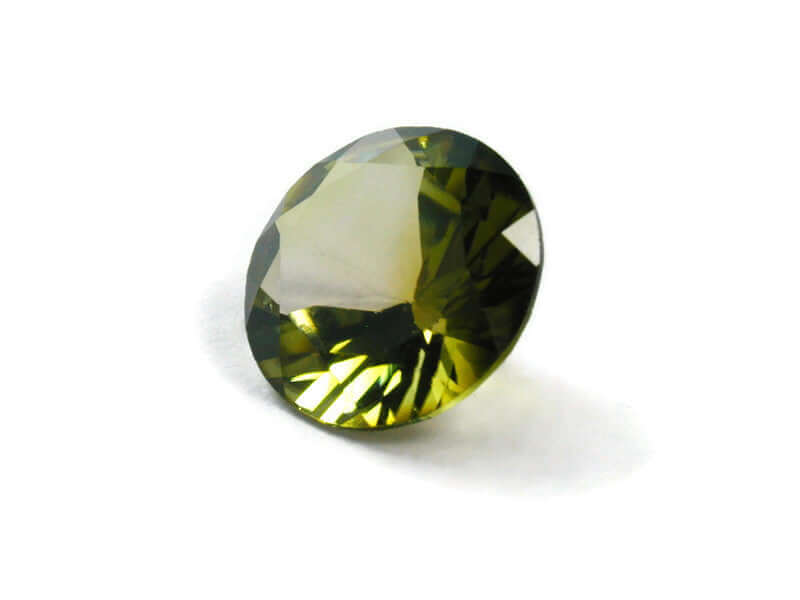 Green Tourmaline 11mm-Tourmaline-Planet Gemstones