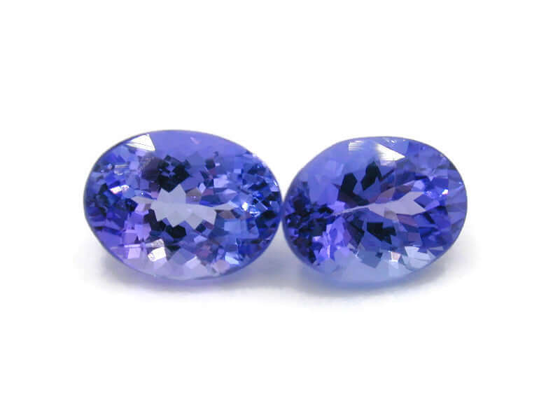 Natural tanzanite Tanzanite gemstones oval tanzanite faceted tanzanite green tanzanite tanzanite stones SKU:114522-Tanzanite-Planet Gemstones