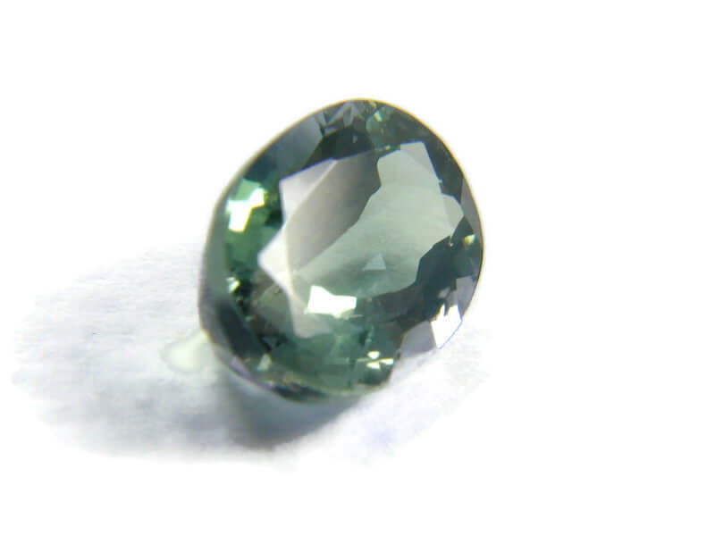 Green Tanzanite Oval 10x7mm-Tanzanite-Planet Gemstones