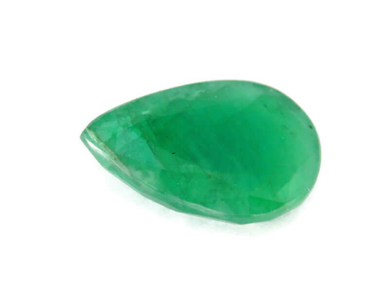 Lab Created Emerald Pear shape-Emerald-Planet Gemstones