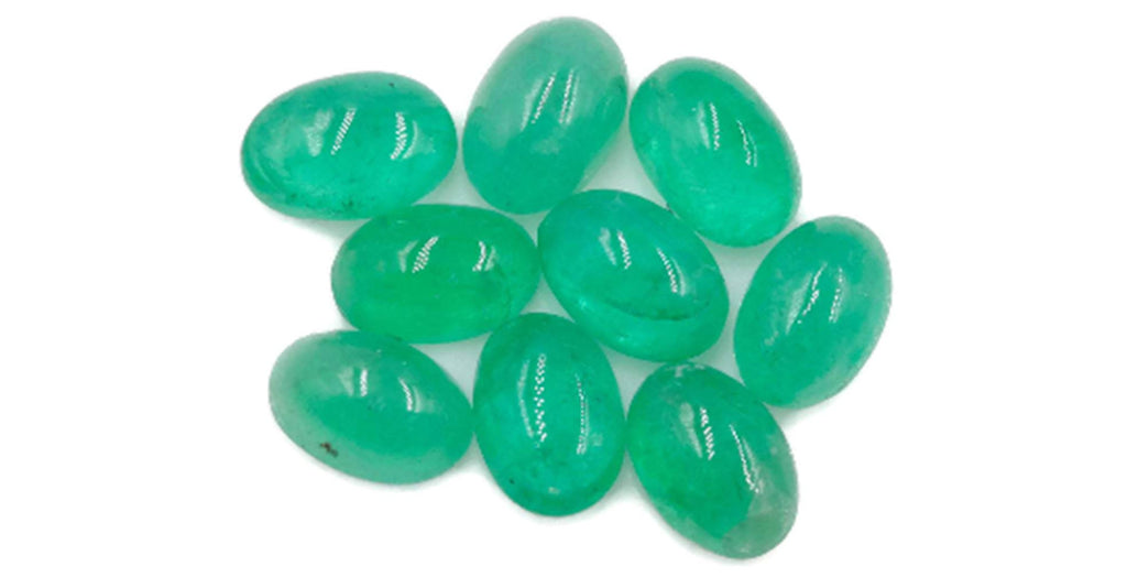 Natural Emerald May Birthstone Zambian Emerald Emerald Gemstone Diy Jewelry Supplies Emerald oval 0.45ct 6x4mm DIY Jewelry Emerald green-Emerald-Planet Gemstones