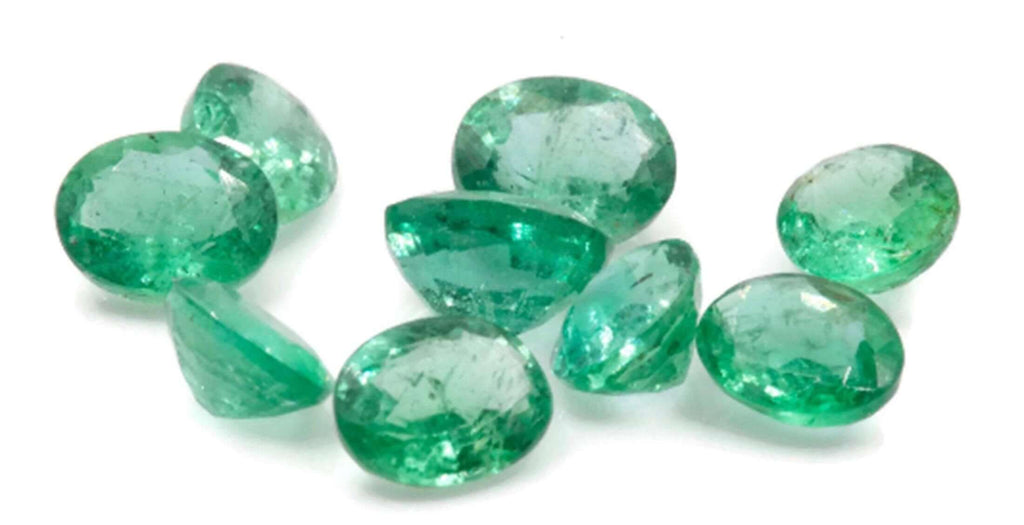 Emerald Oval 5x4mm-Emerald-Planet Gemstones