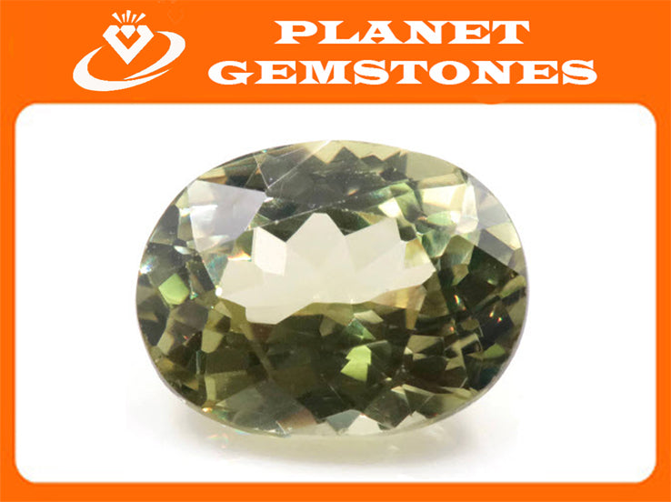 Natural Grossular Garnet January Gemstone January Birthstone Green Garnet 9x7mm Grossular Garnet Loose Stone SKU:00104285-Planet Gemstones