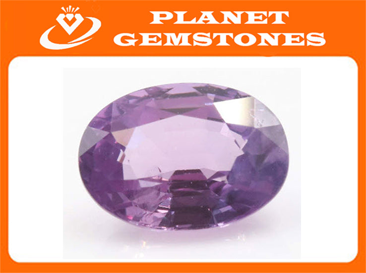 Natural Pink Sapphire 8x6mm 1.51ct September Birthstone Sapphire Gemstone DIY Jewelry Supply Sapphire healing stone Pink sapphire-Planet Gemstones