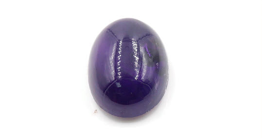 Natural amethyst gemstone amethyst cabochon stone genuine amethyst stone loose amethyst february birthstone OV 18X13mm 12ct SKU: 12878-Planet Gemstones