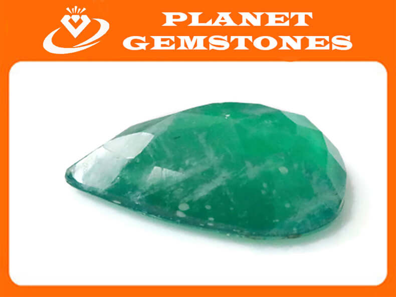 Emerald Dublet Natural Emerald May Birthstone Zambian Emerald Pear Emerald Gemstone Diy Jewelry Supplies 20x16mm 11.87ct Emerald Green-Emerald-Planet Gemstones