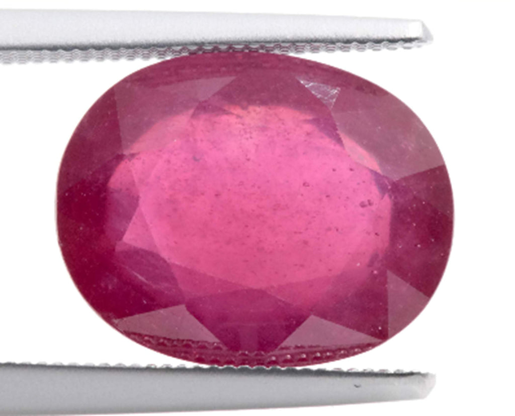 Natural Ruby Ruby Gemstone DIY Jewelry Ruby Loose Stone July Birthstone Ruby Natural Ruby Gemstone Genuine Ruby 7.48 OV 13X10mm-Ruby-Planet Gemstones