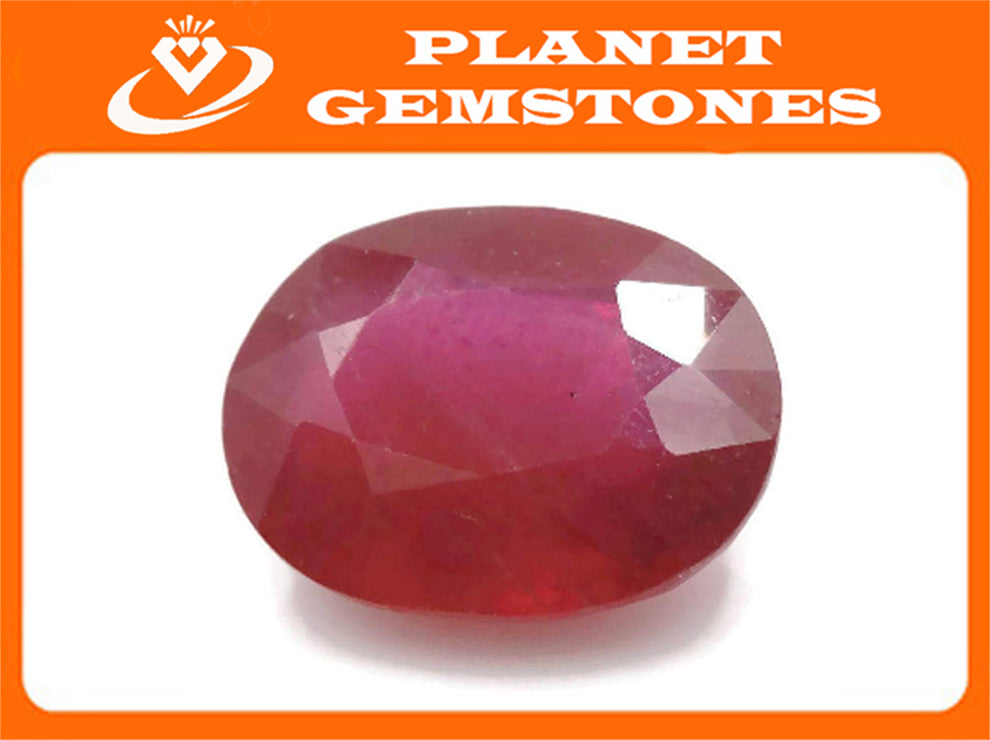 Natural Ruby Ruby Gemstone DIY Jewelry Ruby Loose Stone July Birthstone Ruby Natural Ruby Gemstone Genuine Ruby 5.70 ct 12x9mm-Ruby-Planet Gemstones