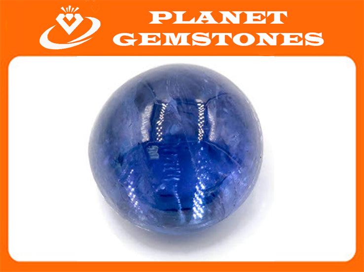 Natural tanzanite tanzanite gemstone december birthstone DIY jewelry tanzanite tanzanite diy jewelry supplies RD 12mm 9ct SKU: 12877-Tanzanite-Planet Gemstones