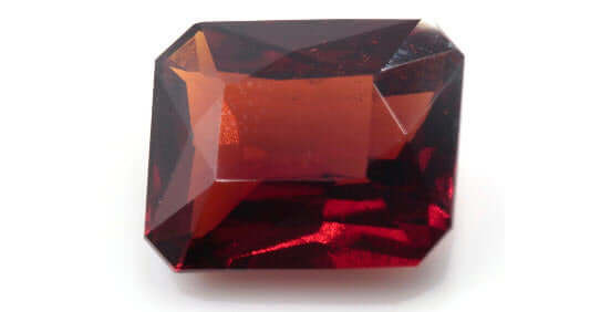 Garnet Natural Garnet Red Garnet January Birthstone Faceted Garnet loose gemstone Garnet Garnet 13.7x11mm Octagon 8.96ct OCT SKU:112929-Planet Gemstones