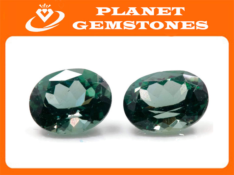 Green Apatite Oval 9x7mm-Planet Gemstones