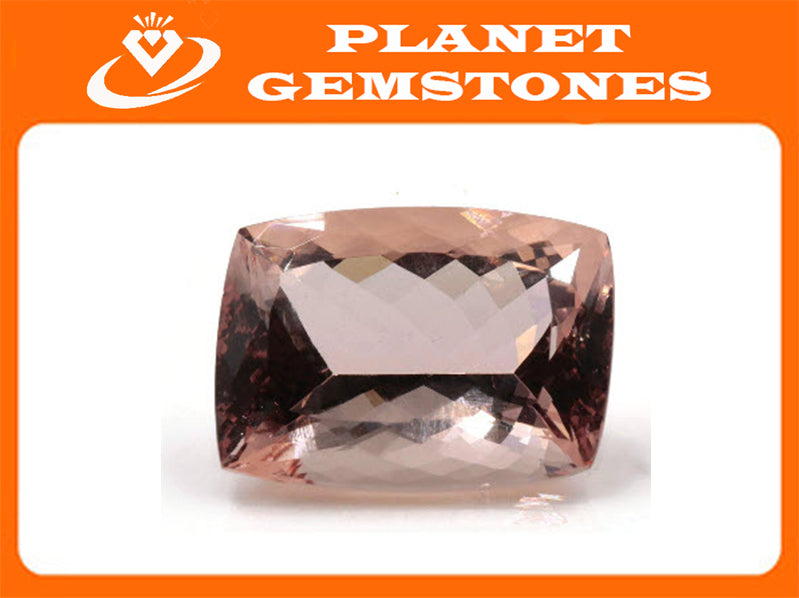 Morganite Cushion 20x15mm-Planet Gemstones