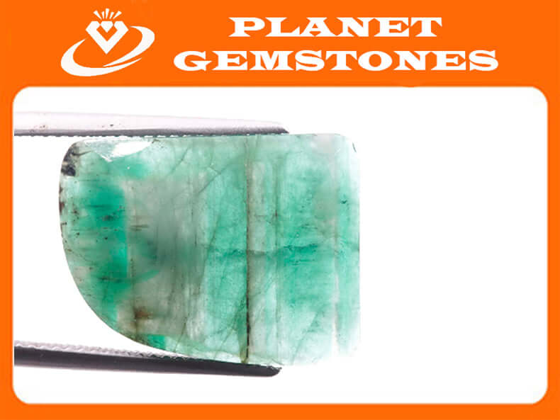Emerald Natural Emerald May Birthstone Emerald Green Diy Jewelry Diy Jewelry Supplies 20x14mm 8.95ct Emerald Green DIY Jewelry Supplies-Emerald-Planet Gemstones