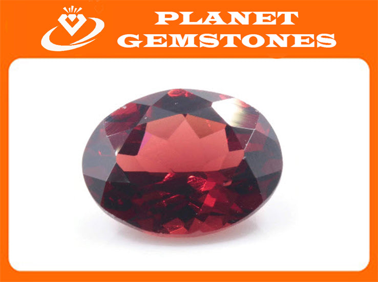 Red Garnet 10x8mm-Planet Gemstones