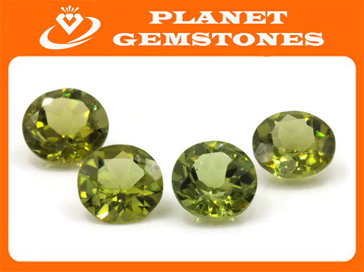 Peridot Natural Peridot Green Peridot Peridot Gemstone August Birthstone DIY Jewelry Supplies Peridot 1 Pc 2.48ct 8mm Gift for Her-Planet Gemstones
