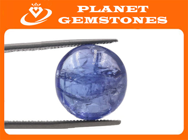 Tanzanite Round 8mm-Tanzanite-Planet Gemstones