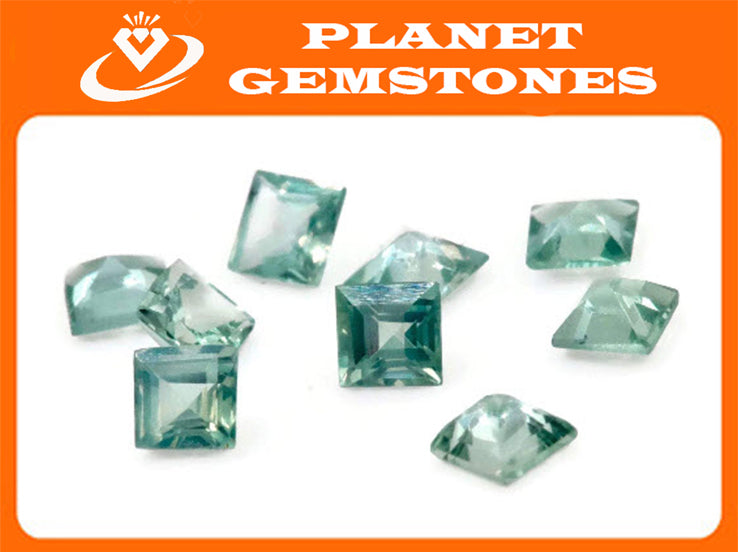 Natural Alexandrite Certify Alexandrite June birthstone Alexandrite Gemstone DIY Jewelry Supplies color changing SQ 4m 0.27ct SKU:113093-Alexandrite-Planet Gemstones