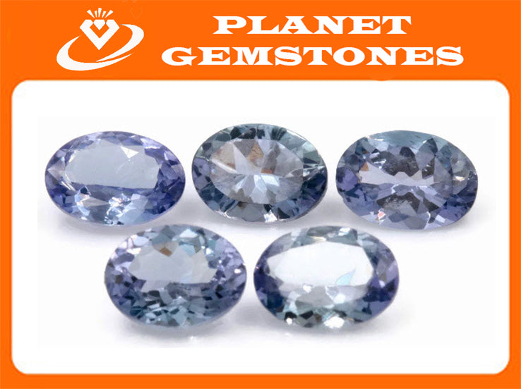 Tanzanite Oval 7x5mm-Tanzanite-Planet Gemstones
