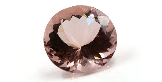 Morganite Round 15mm-Planet Gemstones