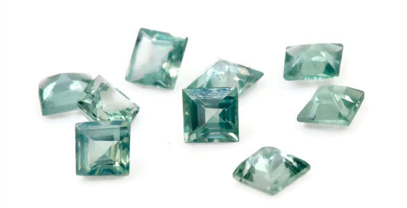 Alexandrite Square 4mm-Alexandrite-Planet Gemstones