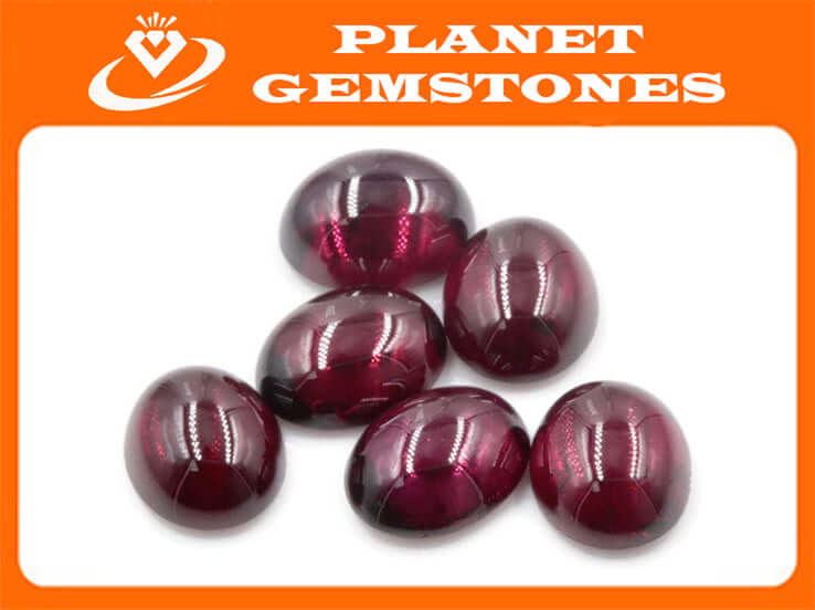 Rhodolite Garnet 10x8mm-Planet Gemstones
