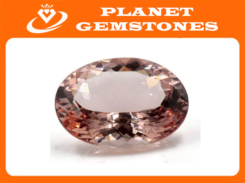 Morganite Oval 20x15mm-Planet Gemstones