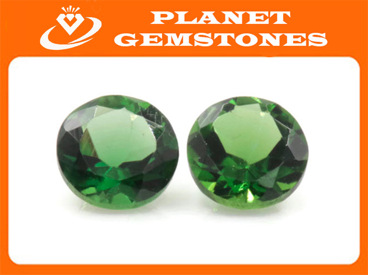 Chrome Tourmaline Round 3.5mm-Tourmaline-Planet Gemstones