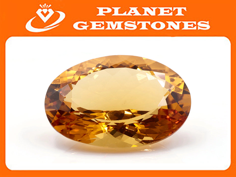 Citrine Oval 24X17mm-CITRINE-Planet Gemstones