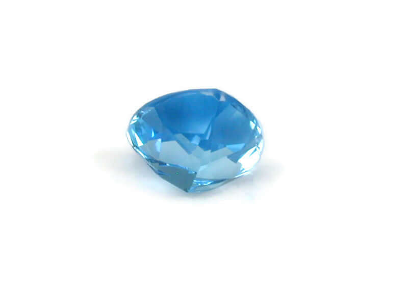 Topaz Square 8mm-Blue Topaz-Planet Gemstones