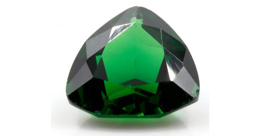 Tsavorite Natural Tsavorite Garnet January Gemstone Green Garnet Tsavorite 9mm Trillion Tsavorite Garnet Loose Stone 3.12ct SKU:113138-Planet Gemstones