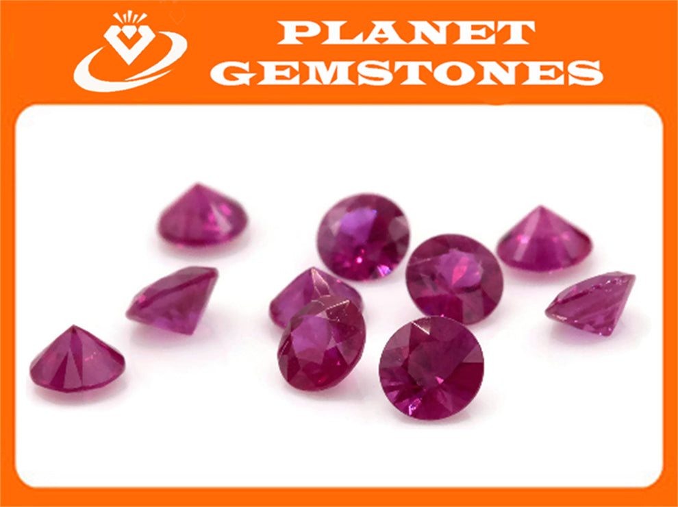 Ruby Round 3.5mm-Ruby-Planet Gemstones