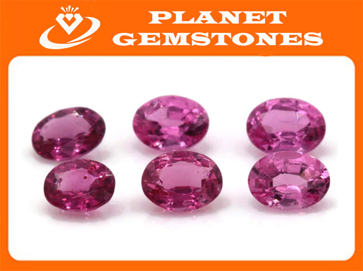 Pink Spinel Oval 5x4mm-Planet Gemstones