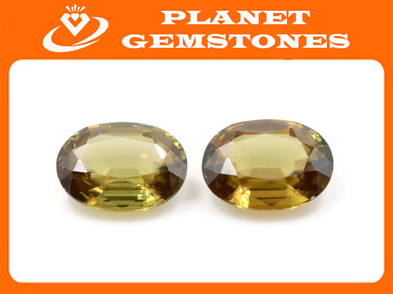 Sphene Oval 7x9mm-Planet Gemstones