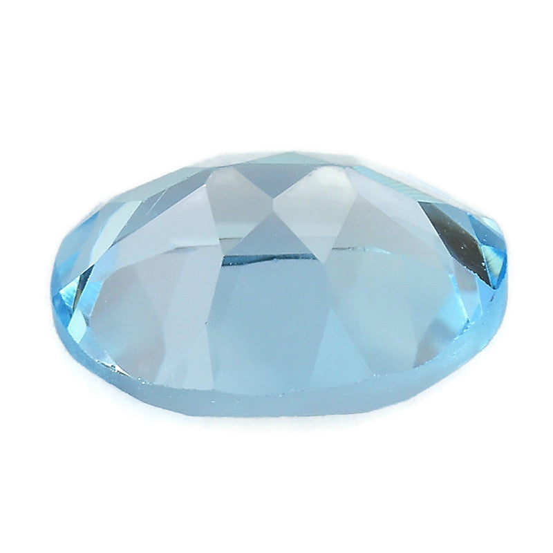Topaz Oval 8x6mm-Blue Topaz-Planet Gemstones