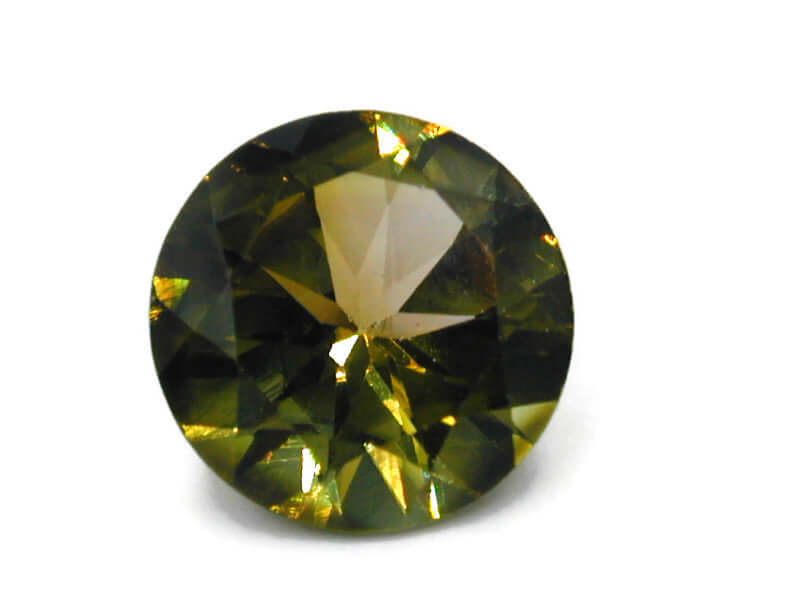 Green Tourmaline 11mm-Tourmaline-Planet Gemstones