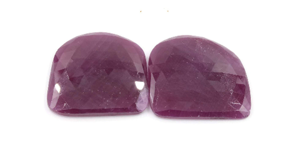 Ruby Rose Cut 26mm-Ruby-Planet Gemstones