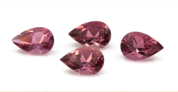 Natural Tourmaline Pink Tourmaline October Birthstone DIY Jewelry Supply Black Tourmaline Tourmaline Tourmaline Pear Pink 0.40ct 4x6mm-Tourmaline-Planet Gemstones