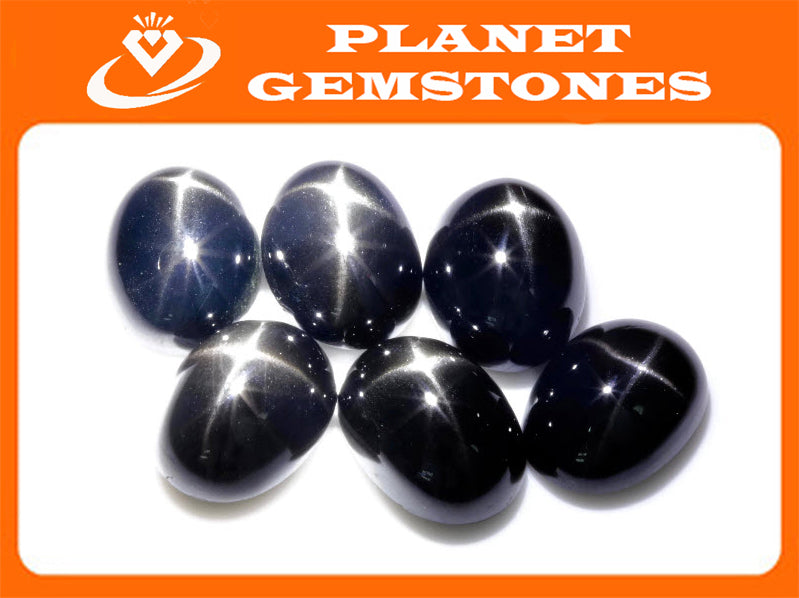 Natural Diopside Star Diopside Black Star Diopside DIY Jewelry Supplies Diopside September birthstone 16x12mm 12.03ct OV DIY Jewelry Supply-Planet Gemstones