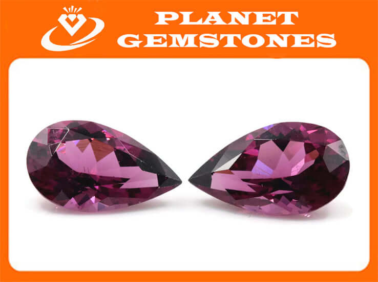 Garnet Purple Garnet Natural Garnet January Birthstone Natural Rhodolite Garnet gemstone Mozambique Garnet Rhodolite , 12x7mm .94ct-Planet Gemstones