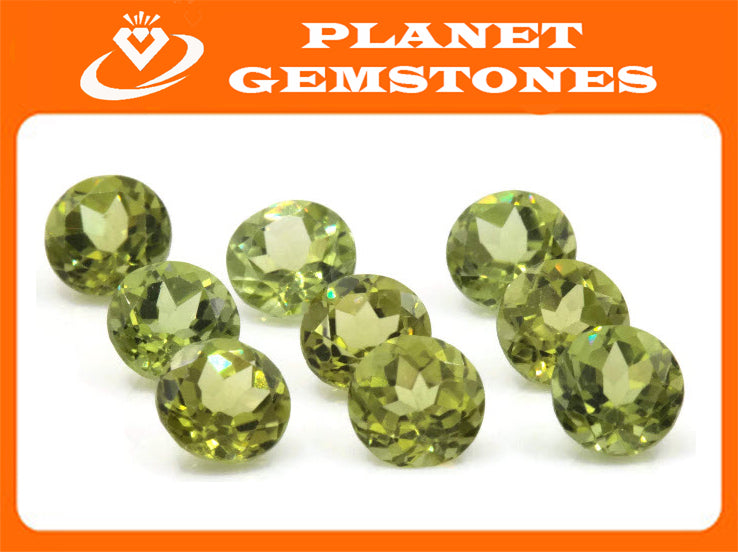 Peridot Round 6mm-Planet Gemstones