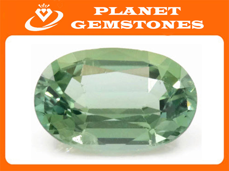 Green Tourmaline 10x6mm-Tourmaline-Planet Gemstones