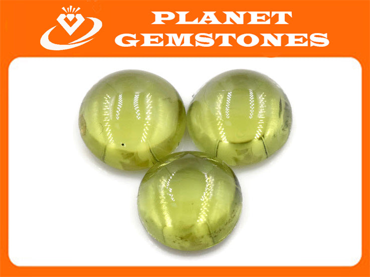 Peridot Natural Peridot Green Peridot Peridot Gemstone August Birthstone DIY Jewelry Supplies Peridot 8mm 1.30ct Gift for Her-Planet Gemstones